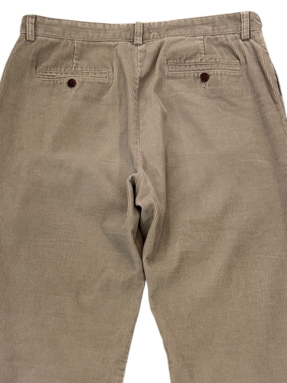 Vineyard Vines Wide Wale Corduroy Club Pants Tan Beige All Cotton 34x34 Shep Ian - Picture 7 of 15